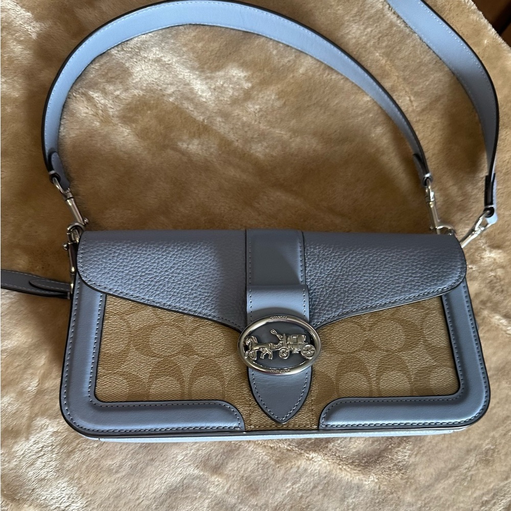 NWOT Coach Georgie Shoulder Bag